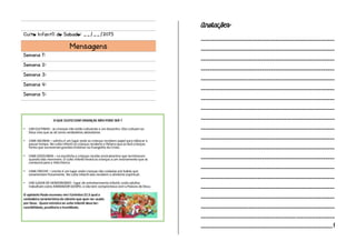 Culto Infantil do Sabado: __/__/2015
Mensagens
Semana 1:
Semana 2:
Semana 3:
Semana 4:
Semana 5:
Anotações:
___________________________________________________________
___________________________________________________________
___________________________________________________________
___________________________________________________________
___________________________________________________________
___________________________________________________________
___________________________________________________________
___________________________________________________________
___________________________________________________________
___________________________________________________________
___________________________________________________________
___________________________________________________________
___________________________________________________________
___________________________________________________________
___________________________________________________________
___________________________________________________________
___________________________________________________________
___________________________________________________________
___________________________________________________________
__________________________________________________________!
 