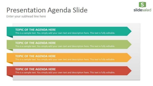 Agenda Diagrams Google Slides Presentation Template Slidesalad