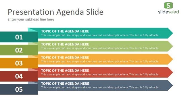 Agenda Diagrams Google Slides Presentation Template Slidesalad