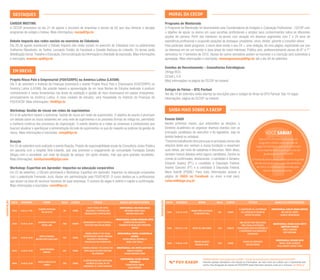 SAIBA MAIS SOBRE A EAESP 
Evento DAGV 
Nestes próximos meses, que antecedem as eleições, o Diretório Acadêmico irá organizar diversos eventos com os principais candidatos do executivo e do legislativo, seja no âmbito federal ou estadual. 
“Estamos trabalhando duro para que os principais nomes das eleições deste ano venham à nossa fundação e exponham suas ideias, por meio de sabatinas e discursos. Além disso, também haverá debates entre alguns candidatos. Dentre os nomes já confirmados, destacamos: o candidato à Senador, Eduardo Suplicy (PT); o candidato à Deputado Federal, Andres Sanchez (PT) e a candidata à Deputada Federal, Mara Gabrilli (PSDB).” Para mais informações acesse a página do DAGV no Facebook ou envie e-mail para: cultural@dagv.org.br 
MURAL DA CECOP 
Programa de Mentorado 
O Programa de Mentorado foi desenvolvido pela Coordenadoria de Estágios e Colocação Profissional - CECOP com o objetivo de apoiar os alunos em suas escolhas profissionais e ampliar seus conhecimentos sobre as diferentes opções de carreira. Perfil dos mentores: ex-alunos com atuação em diversos segmentos com 7 a 20 anos de experiência profissional e ocupando posições de destaque: presidente, sócio, diretor, gerente e consultor sênior. 
Para participar deste programa, o aluno deve enviar o seu CV + uma redação, de uma página, explicitando por que se interessa em ter um mentor e duas áreas de maior interesse. Público alvo: preferencialmente alunos do 6° e 7° semestres no 1°semestre de 2015. Alunos de outros semestres podem se inscrever e a inscrição será submetida à aprovação. Mais informações e inscrições: mensagenscecop@fgv.br até o dia 30 de setembro. 
Eventos de Recrutamento – Consultorias Estratégicas 
28/ago BCG 
02/set L.E.K 
Mais informações na página da CECOP na intranet. 
Estágio de Férias – BTG Pactual 
Até dia 14 de setembro estão abertas as inscrições para o estágio de férias do BTG Pactual. São 10 vagas. 
Informações: página da CECOP na intranet. 
DATA 
HORÁRIO 
NOME 
SALA 
CURSO 
TÍTULO 
BANCA DE PROFESSORES 
25/08 
15:00 às 17:00 
EVANDRO PENTEADO VILLAR FELIX 
ND 
CDNAE 
EXISTE TRADE OFF ENTRE QUALIDADE E EFICIÊNCIA NAS ORGANIZAÇÕES HOSPITALARES? 
ORIENTADOR(A): ANA MARIA MALIK 
ABRAHAM LAREDO SICSÚ 
MAUREEN ANN LEWIS 
25/08 
14:30 às 16:30 
GIOVANNA DE MOURA ROCHA LIMA 
1004 
CDNAPG 
EMENDAMENTO CONSTITUCIONAL E POLÍTICAS PÚBLICAS NO BRASIL 
ORIENTADOR(A): CLAUDIO GONÇALVES COUTO 
ROGÉRIO BASTOS ARANTES 
FERNANDO DE MAGALHÃES PAPATERRA LIMONGI 
25/08 
18:00 às 20:00 
MARIA FERNANDA MACEDO RIOS CAVALCANTI 
1007 
CDNAE 
MAKING SENSE OF THE SOCIAL ENTREPRENEUR´S WORK: BRINGING TOGETHER A PROCESSUAL- INTERSUBJECTIVE PERSPECTIVE 
ORIENTADOR(A): RAFAEL ALCADIPANI DA SILVEIRA 
ISLEIDE ARRUDA FONTENELLE 
MARIA JOSÉ TONELLI 
26/08 
14:00 às 16:00 
JALBA TEREZINHA MINIUSSI 
605 
CDNAE 
BURNING BRIDGES: THE SEARCH FOR MORE VALUE IN BUYER-SUPPLIER RELATIONSHIP 
ORIENTADOR(A): LUIZ ARTUR LEDUR BRITO 
MARLEI POZZEBON 
LUCIANA MARQUES VIEIRA 
29/08 
14:00 às 16:00 
MARIA LUCIA VILLELA GARCIA 
1007 
CDNAE 
B CORPORATIONS AND CAPITALISM: BUSINESS AS USUAL OR THE EMERGENCE OF A NEW PARADIGM? 
ORIENTADOR(A): ISLEIDE ARRUDA FONTENELLE 
THOMAZ WOOD JÚNIOR 
GLENN MORGAN 
DISSERTAÇÃO 
DATA 
HORÁRIO 
NOME 
SALA 
CURSO 
TÍTULO 
BANCA DE PROFESSORES 
29/08 
14:30 às 16:30 
MIRIAM PIRES EUSTACHIO DE MEDEIROS VALE 
904 
CDNAE 
A CONSTRUÇÃO DA LEGITIMIDADE DAS AGÊNCIAS DE RATING DE CRÉDITO NO BRASIL 
ORIENTADOR(A): CARLOS OSMAR BERTERO 
WILLIAM EID JÚNIOR 
CHARLES KIRSCHBAUM 
29/08 
09:30 às 11:30 
PEDRO DE LIMA MARIN 
1003 
CDNAPG 
UMA GESTÃO PARA RESULTADOS PARA TODAS AS ESTAÇÕES? MENSURAÇÃO PARA ACCOUNTABILITY E DESEMPENHO NOS MUNICÍPIOS BRASILEIROS 
ORIENTADOR(A): REGINA SILVIA VIOTTO MONTEIRO PACHECO 
CIBELE FRANZESE 
CIRO BIDERMAN 
30/08 
12:00 às 14:00 
VINICIUS AUGUSTO BRUNASSI SILVA 
1003 
CDNAE 
ESSAYS ON CORPORATE RESTRUCTURING 
ORIENTADOR(A): RICHARD SAITO 
RAFAEL FELIPE SCHIOZER 
PAULO RENATO SOARES TERRA 
DISSERTAÇÃO 
AGENDA EAESP é uma publicação da DCM - Divisão de Comunicação e Marketing da FGV/EAESP 
Havendo qualquer divergência com relação às informações, por favor entre em contato com o responsável pelo evento. Para divulgação de eventos da FGV/EAESP neste informativo semanal, envie um e-mail para: dcm@fgv.br 
VOCÊ SABIA? 
Que a EY e FGV desenvolveram um programa voltado para a gestão de negócios familiares que será ministrado como matéria eletiva para os cursos de graduação da FGV/EAESP? 
O Family Business passa a fazer parte da grade desses cursos já neste segundo semestre de 2014. A disciplina é oferecida para alunos do sexto semestre. 
DESTAQUES 
CAREER MEETING 
A CECOP promoverá no dia 27 de agosto o encontro de empresas e alunos da GV que visa oferecer e divulgar programas de estágio e trainee. Mais informações: cecop@fgv.br 
Debate Impacto das redes sociais no exercício da Cidadania 
Dia 28 de agosto acontecerá o Debate Impacto das redes sociais no exercício da Cidadania com os palestrantes Guilherme Ribenboim; do Twitter, Leonardo Tristão; do Facebook e Osvaldo Barbosa do LinkedIn. Os temas serão Mobilização Social, Trabalho e Educação, Democratização da Informação e Liberdade de expressão. Mais informações e inscrições: eventos.sp@fgv.br 
EM BREVE 
Projeto Risco País e Empresarial (FGV/CERPE) na América Latina (LATAM) 
Dia 4 de setembro o Instituto de Finanças promoverá o evento Projeto Risco País e Empresarial (FGV/CERPE) na América Latina (LATAM). Na ocasião haverá a apresentação de um novo Núcleo de Estudos dedicado à produzir conhecimento e novas ferramentas nas áreas de avaliação e gestão do risco empresarial em países emergentes, principalmente na América Latina. A nova unidade de estudos, será hospedada no Instituto de Finanças da 
FGV/EAESP. Mais informações: ifin@fgv.br 
Workshop: Gestão de riscos em redes de suprimentos 
Em 9 de setembro haverá o workshop: Gestão de riscos em redes de suprimentos. O objetivo do evento é promover um debate sobre os riscos existentes em uma rede de suprimentos e as possíveis formas de mitiga-los, permitindo a melhoria contínua dos processos da organização. O evento destina-se a todas as empresas e profissionais que buscam atualizar e aperfeiçoar a administração da rede de suprimentos no que diz respeito as práticas da gestão de riscos. Mais informações e inscrições: celog@fgv.br 
Boação 
Em 10 de setembro será realizado o evento Boação. Projeto de responsabilidade social da Consultoria Júnior Pública em parceria com o hospital Sírio-Libanês, que visa promover o engajamento da comunidade Fundação Getulio Vargas com a sociedade, por meio da doação de sangue. Um gesto simples, mas que gera grandes resultados. 
Mais informações: institucional@jpfgv.com 
Workshop: Expertise em Aprender: Impactos na educação corporativa 
Em 22 de setembro, o GVcenn promoverá o Workshop: Expertise em Aprender: Impactos na educação corporativa com o palestrante Fernando Jucá, doutor em administração pela FGV/EAESP. O curso destina-se a profissionais que atuam na área de recursos humanos de suas empresas. O número de vagas é restrito e sujeito a confirmação. 
Mais informações e inscrições: cenn@fgv.br 