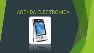 AGENDA ELECTRONICA