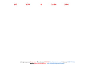 YO VOY A CASA CON
Autor pictogramas: Sergio Palao Procedencia: ARASAAC http://catedu.es/arasaac/ Licencia: CC (BY-NC-SA)
Autora: Marta Regueiro Álvarez http://blog.educastur.es/incluyetic/
 