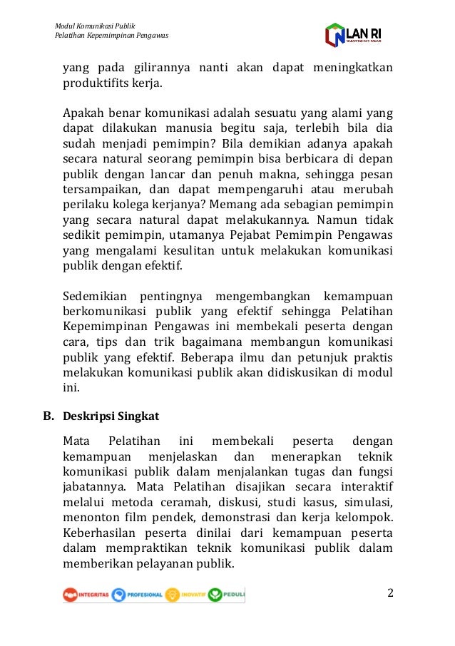 Agenda Iii Pkp Modul Teknik Komunikasi Publik