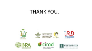 Enhancing NDC ambition through soil organic carbon sequestration: Agenda, key messages and conclusion