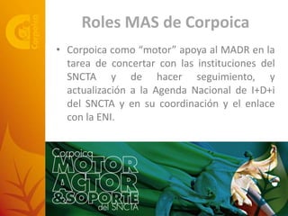 De la Agenda Nacional de I+D+i a la Gestión del SNCTA