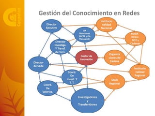 De la Agenda Nacional de I+D+i a la Gestión del SNCTA