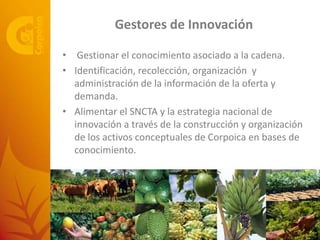De la Agenda Nacional de I+D+i a la Gestión del SNCTA