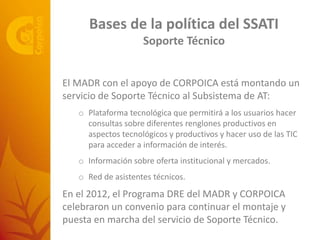 De la Agenda Nacional de I+D+i a la Gestión del SNCTA