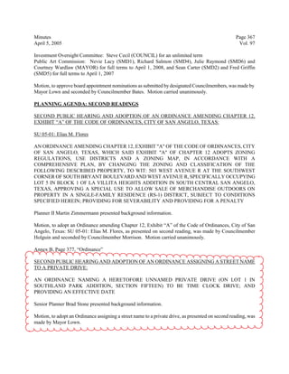 0LQXWHV                                                                                            3DJH 
$SULO                                                                                         9RO 

,QYHVWPHQW 2YHUVLJKW RPPLWWHH 6WHYH HFLO 281,/ 