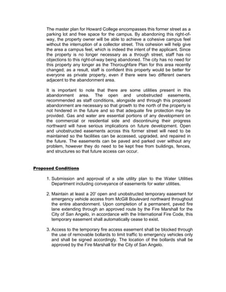 IRU IXOO WHUPV WR $SULO  

0RWLRQ WR DSSURYH ERDUG DSSRLQWPHQW QRPLQDWLRQV DV VXEPLWWHG E GHVLJQDWHG RXQFLOPHPEHUV ZDV PDGH E
0DRU /RZQ DQG VHFRQGHG E RXQFLOPHPEHU %DWHV 0RWLRQ FDUULHG XQDQLPRXVO

3/$11,1* $*(1'$ 6(21' 5($',1*6

6(21' 38%/, +($5,1* $1' $'237,21 2) $1 25',1$1( $0(1',1* +$37(5 
(;+,%,7 ³$´ 2) 7+( 2'( 2) 25',1$1(6 ,7 2) 6$1 $1*(/2 7(;$6

68  (OLDV 0 )ORUHV

$1 25',1$1( $0(1',1* +$37(5  (;+,%,7 $ 2) 7+( 2'( 2) 25',1$1(6 ,7
2) 6$1 $1*(/2 7(;$6 :+,+ 6$,' (;+,%,7 $ 2) +$37(5  $'2376 =21,1*
5(*8/$7,216 86( ',675,76 $1' $ =21,1* 0$3 ,1 $25'$1( :,7+ $
2035(+(16,9( 3/$1 % +$1*,1* 7+( =21,1* $1' /$66,),$7,21 2) 7+(
)2//2:,1* '(65,%(' 3523(57 72 :,7  :(67 $9(18( 5 $7 7+( 6287+:(67
251(5 2) 6287+ %5$17 %28/(9$5' $1' :(67 $9(18( 5 63(,),$// 283,1*
/27  ,1 %/2.  2) /$ 9,//,7$ +(,*+76 $'',7,21 ,1 6287+ (175$/ 6$1 $1*(/2
7(;$6 $33529,1* $ 63(,$/ 86( 72 $//2: 6$/( 2) 0(5+$1',6( 287'2256 21
3523(57 ,1 $ 6,1*/()$0,/ 5(6,'(1( 56 