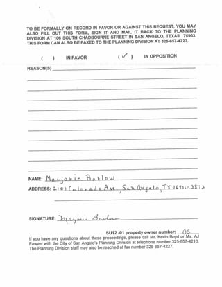 1. Impacts Minimized. Whether and the extent to which the site plan minimizes
   adverse effects, including adverse visual impacts, on adjacent properties.

2. Consistent with Zoning Ordinance. Whether and the extent to which the
   proposed special use would conflict with any portion of this Zoning Ordinance,
   including the applicable zoning district intent statement.

3. Compatible with Surrounding Area. Whether and the extent to which the
   proposed special use is compatible with existing and anticipated uses
   surrounding the subject land.

4. Traffic Circulation. Whether and the extent to which the proposed special use is
   likely to result in extraordinarily prolonged or recurrent congestion of surrounding
   streets, especially minor residential streets.

5. Effect on Natural Environment. Whether and the extent to which the proposed
   special use would result in significant adverse impacts on the natural
   environment, including but not limited to water or air quality, noise, stormwater
   management, wildlife, vegetation, wetlands and the practical functioning of the
   natural environment.

6. Community Need. Whether and the extent to which the proposed special use
   addresses a demonstrated community need.

7. Development Patterns. Whether and the extent to which the proposed special
   use would result in a logical and orderly pattern of urban development in the
   community.


The staff recommendation is based upon the statements listed below.

The proposed site is located in a commercial plaza at the corner of West
Beauregard Avenue and South Pierce Street. The proponent wants to open a
firearms range and meeting room. A meeting room would be allowed under the
current zoning, and as such, the intent for a firearms range is the subject of this
request. The proponent seeks to provide a shooting range for long guns and
hand guns. The proponent would replace a vacant movie theater, located just
east of The Outdoorsman (which primarily sells hunting gear and supplies) which
complements with this firearms range proposal.

A “Firearms Range”, as defined by the Zoning Ordinance, is an indoor facility
used for discharging firearms, per Section 310. The use is not allowed by right in
any zoning district; instead, it is only permissible with the approval of a Special
Use, and even then, limited to the following districts: CG, CH, CBD, OW, ML,
MH, CG/CH, and RE.
 