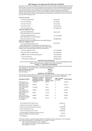 Attachments:   Excerpts from RFQ CED 05-11, outlining
               desired services and selection criteria

               Excerpt from May 15, 2012 City Council minute
               record

               Contract

Publication:   None required.

Reviewed by:   J. Shawn Lewis, Director of Community 
               Economic Development ()
 