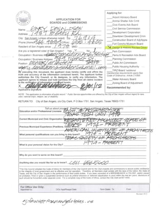 City of San Angelo



Memo
 Date:               July 20, 2012

 To:                 Mayor and Councilmembers

 From:               Alicia Ramirez

 Subject:            Agenda Item for August 21, 2012 Council Meeting

 Contact:            Alicia Ramirez

 Caption:            Regular Item

                     Discussion and possible action to adopt a Resolution establishing a uniform policy
                     for the City of San Angelo’s Boards and Commissions


 Summary:            The City of San Angelo offers a number of ways for its citizens to become actively
                     involved in government business. In addition to the opportunity citizens have to
                     express their thoughts at City Council meetings and public hearings, San Angelo
                     citizens also may apply to serve on one or many boards and commissions (some
                     restriction apply). Unless otherwise stated, all vacancies are by appointment and
                     approved by the City Council.

                     Since 2008, several discussions have been held on number of City boards 
                     Commissions (BC), the overlapping interests and approval authority of the
                     boards, and establishing ways to reformulate the appointment structure, including
                     the vetting process, appointments as an individual elected official or as a
                     governmental body, board member terms and whether to coincide the board
                     terms with an elected official’s term, and conducting a formal orientation
                     procedure for existing and new board members. To date, several boards have
                     been consolidated and are outlined in the Executive Summary.

                     The Board Misc. Info. report provides the individual term limit and the month in
                     which a board member’s term expires. Term limits vary from 2 to 4 years and are
                     outlined in the respective board’s ordinance.

                     The intent of this uniform policy is to establish a process for newly elected City
                     Council members to review and declare the various BC seats as vacated since
                     the members of the advisory BC serve at the pleasure of the Council under each
                     of the ordinances establishing the respective board. The effect would be to link
                     the BC member terms to the City Council member’s term.

 History:            See Executive Summary

 Financial Impact:   Reduction in liaison and related staff time in coordinating and conducting meetings
                     as well as the customer’
 