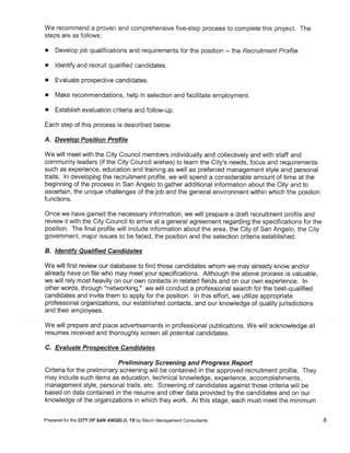 Agenda Packet Part VI