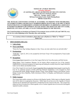 Council Documents - Lake Roland Nature Council