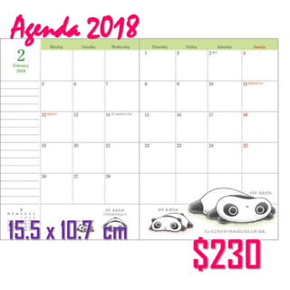 Agenda 2018
 