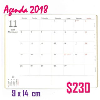 Agenda 2018
 