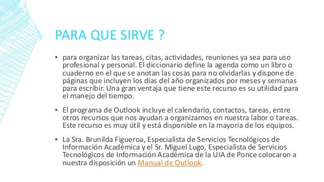 Agendas electrónicas