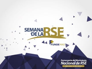 Agenda semana de la rse