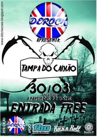 Agenda tampa do caixão