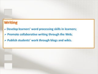A General Introduction To Computer Assisted Language Learning Revised | PPT