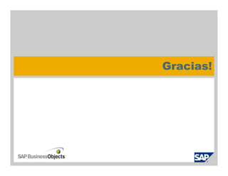 Gracias!




© SAP 2008 / Page 34
 