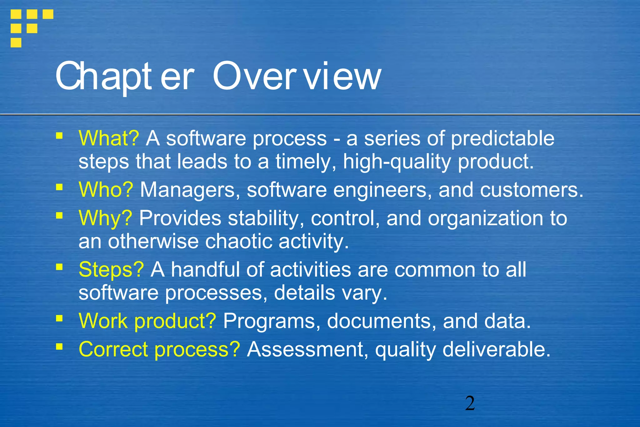 A generic view of software engineering | PPT | Operating Systems ...