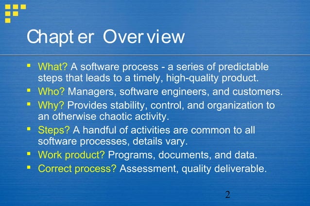 A generic view of software engineering | PPT | Operating Systems ...
