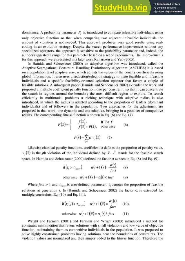 A Genetic Algorithm For Constraint Optimization Problems With Hybrid ...