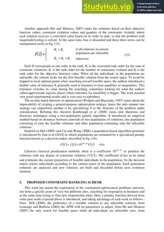 A Genetic Algorithm For Constraint Optimization Problems With Hybrid ...