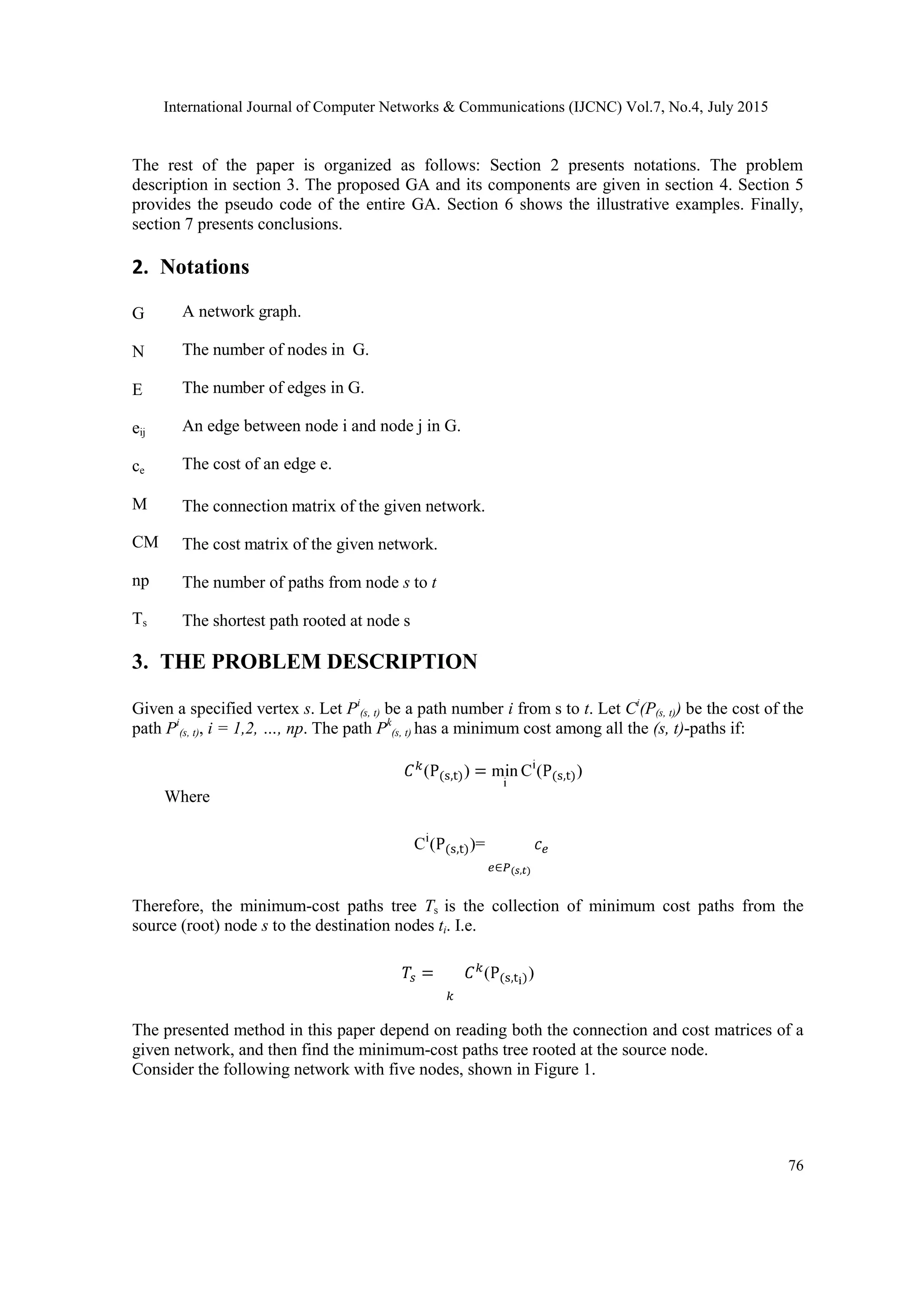 A genetic algorithm to solve the | PDF