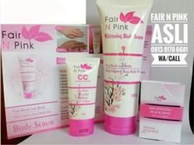 0813 9178 6681 Wa Call Tsel Agen Resmi Fair N Pink Tangerang Jual Fai