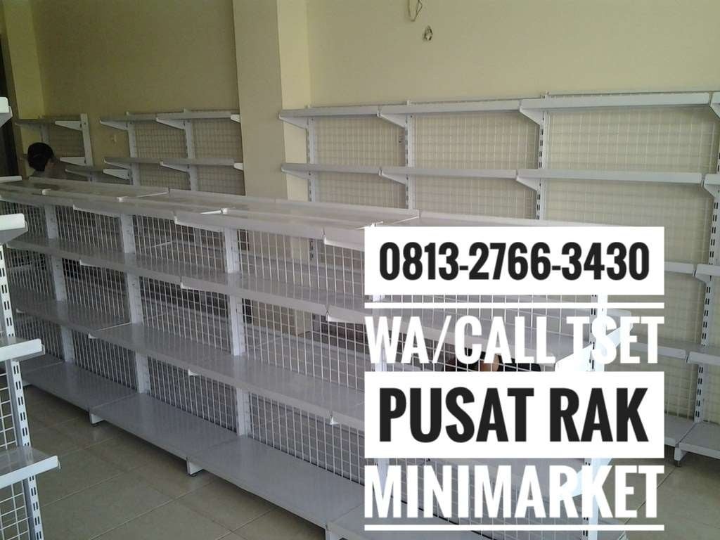 081327663430 WA Call T sel Jual Rak Minimarket Bekas  