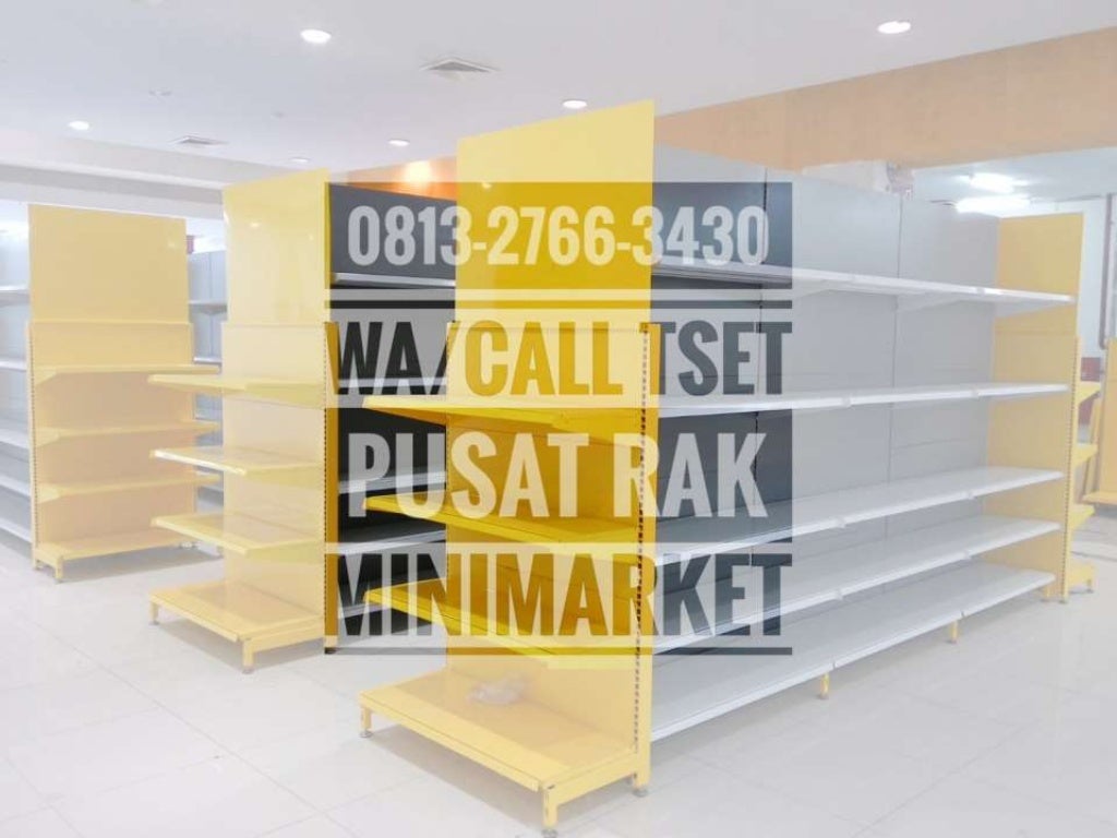 081327663430 WA Call T sel Jual Rak Minimarket Bekas  