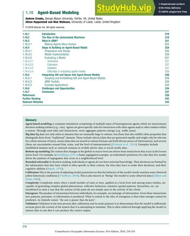 AgentBased Modeling PDF