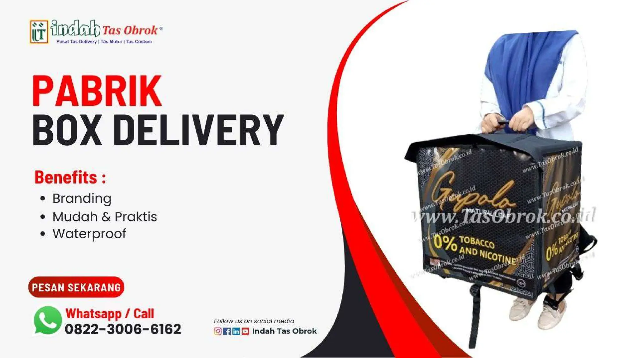 WA/TELP : 0822-3006-6162, Pembuatan Box Delivery Baby Shop, Pembuatan ...