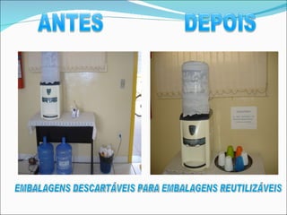 EMBALAGENS DESCARTÁVEIS PARA EMBALAGENS REUTILIZÁVEIS 