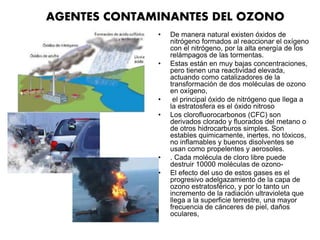 Agentes contaminantes | PPTX
