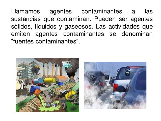 Agentes contaminantes