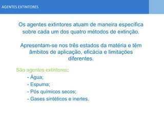Agentes Extintores | PPTX