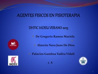  De Gregorio Ramos Mariela

 Alarcón Nava Juan De Dios
 Palacios Gamboa Yadira Vidali
2 A
1
 