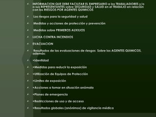 Agentes físicos y químicos 