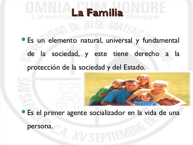 Agentes socializadores.
