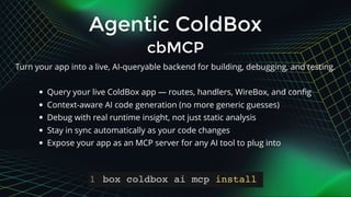Agent-Assisted Testing Workflows with BDD and TestBox 7 Led by Eric ...