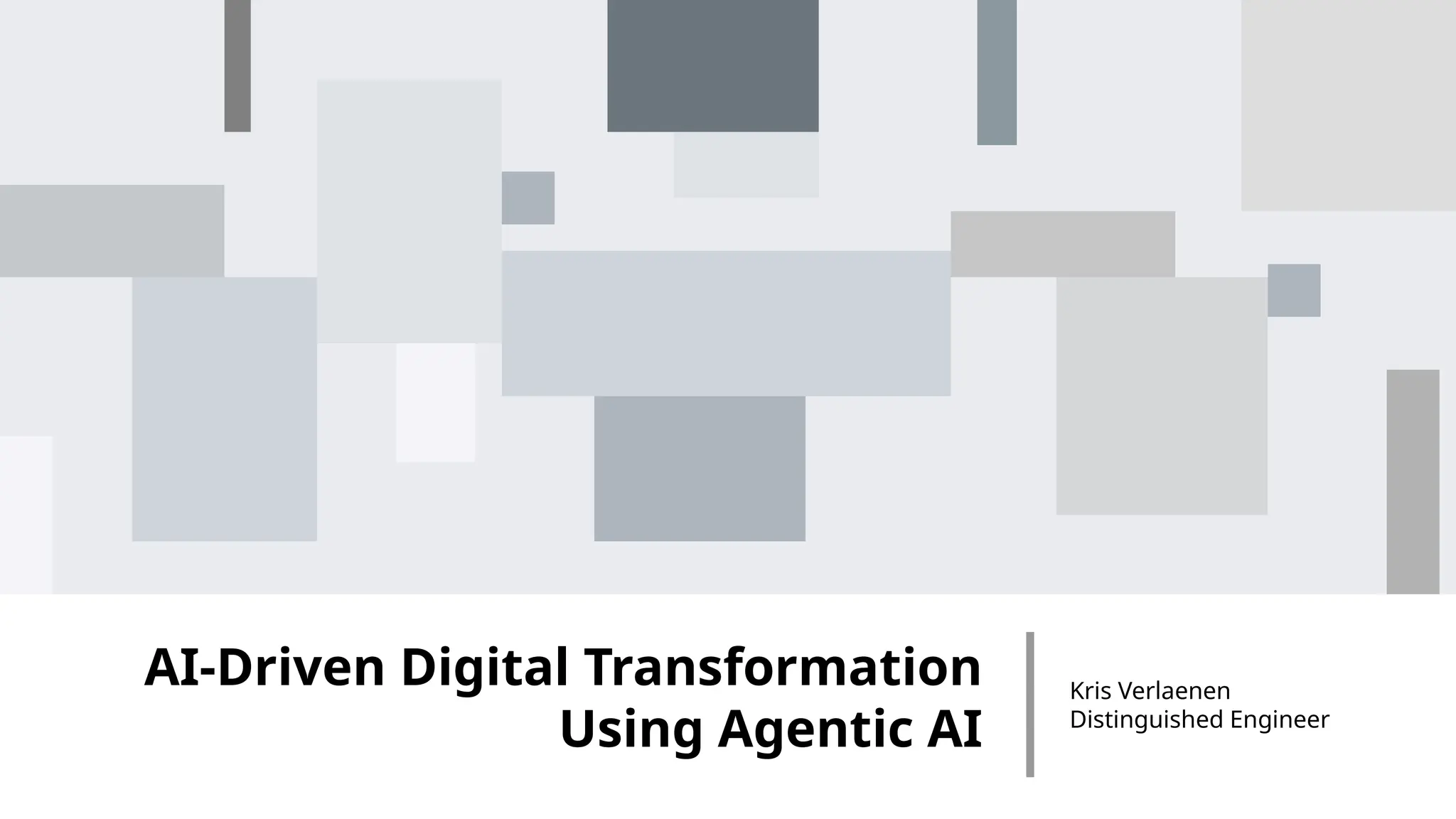 AI-Driven Digital Transformation Using Agentic AI | PPTX