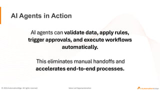 Agentic AI and Value-Led Hyperautomation: Transforming Enterprise ...