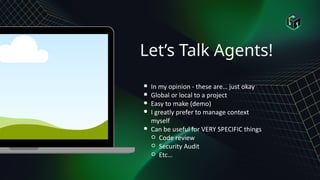 Agentic Coding with AI: Enhancing Developer Workflows Using BoxLang and ...