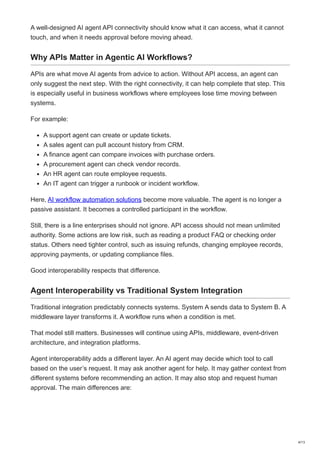 Agent Interoperability in Enterprise AI: Connecting Agents with ...