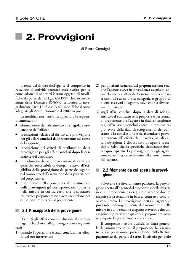 Lettera di incarico sub agente assicurativo