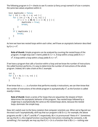 A gentle introduction to algorithm complexity analysis | PDF